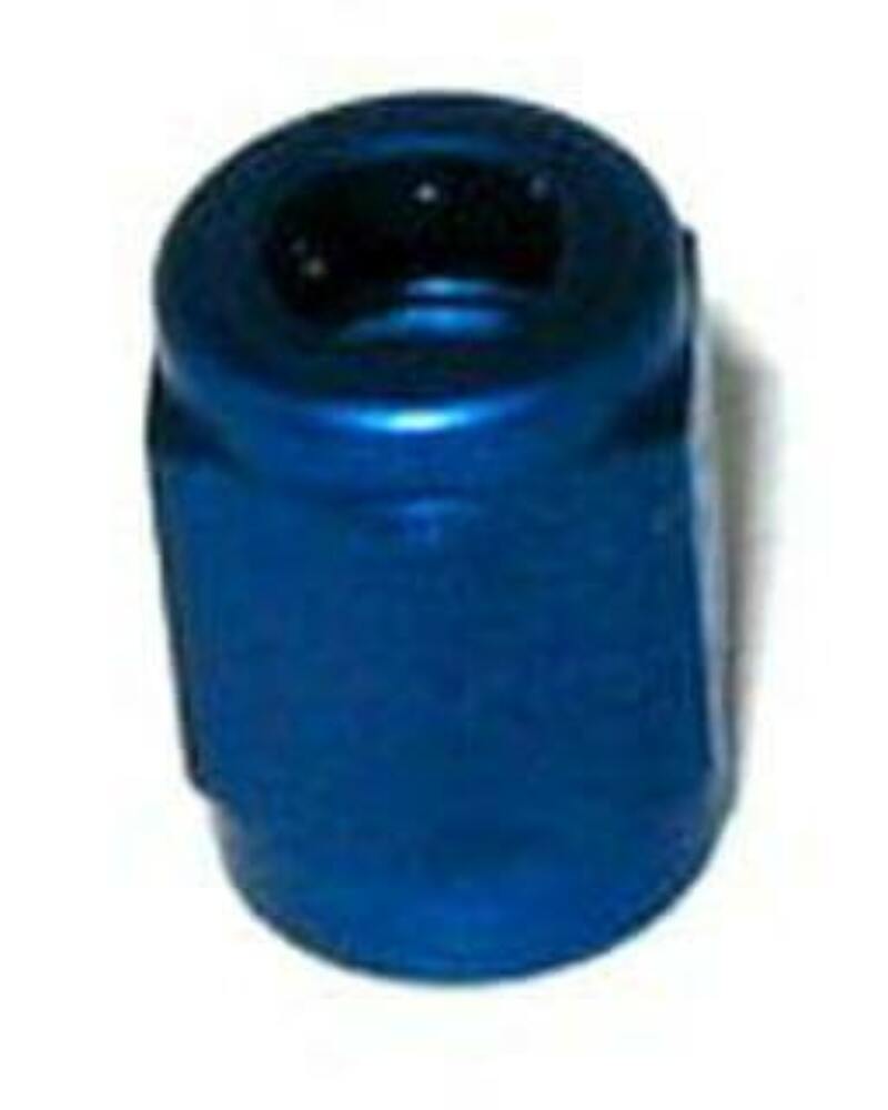NOS tube nut -3AN blue 17550NOS