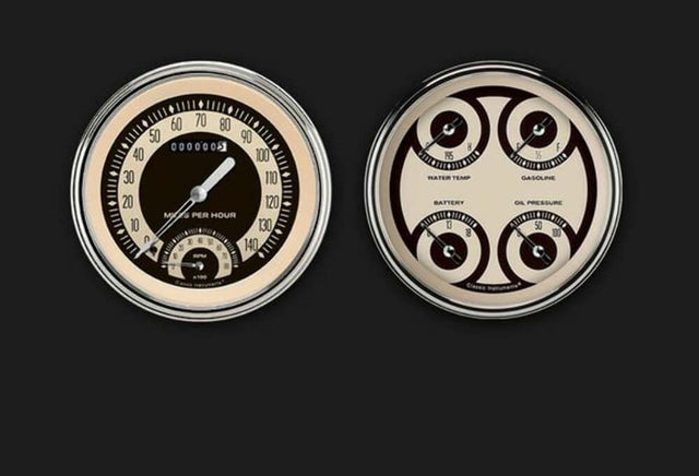 Nostalgia VT Series Two Gauge Set NT62SLC