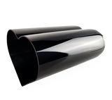 2.5" ID/4" OUT/9.5" Heart Shape Exhaust Tip Black Chrome NT-HEART-SBC