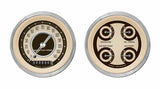 Classic Instruments analog dash gauge set black