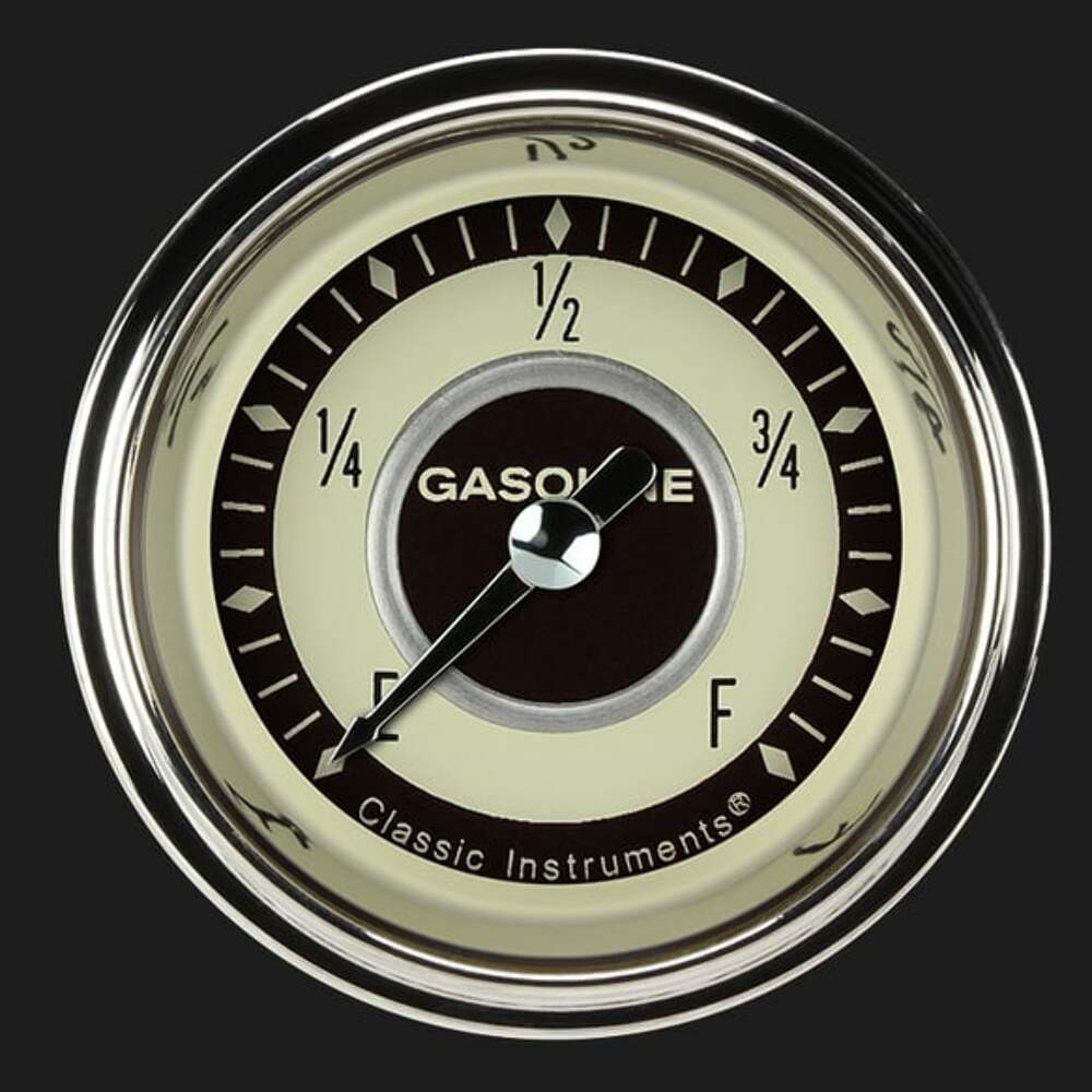 Nostalgia VT 2 1/8" Fuel Gauge NT109SHC