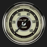 Nostalgia VT 2 1/8" Cylinder Head Temp. Gauge NT197SHC