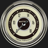 Nostalgia VT 2 5/8" Voltage Gauge NT330SLC