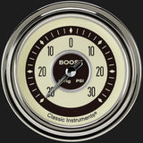 Nostalgia VT 2 5/8" Boost/Vac Gauge NT341SLC