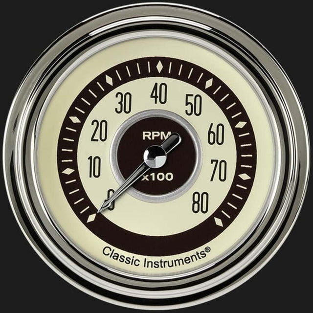 Classic Instruments Nostalgia VT 2 5/8" Tachometer NT383SLC