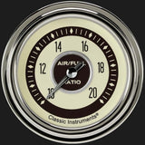 Nostalgia VT 2 5/8" Air Fuel Ratio Gauge NT394SLC