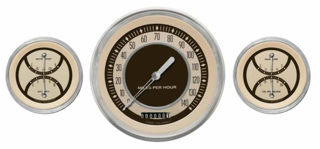 Classic Instruments analog speedometer gauge black