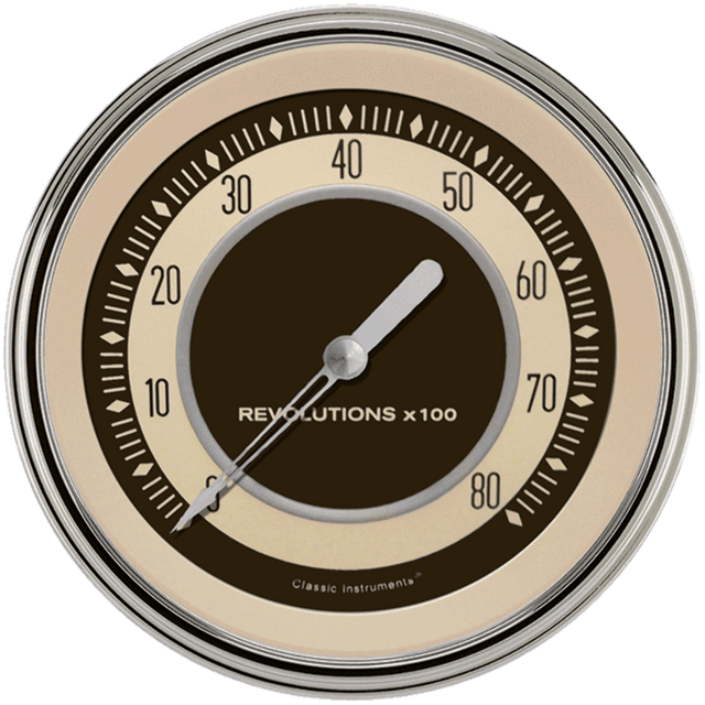 Nostalgia VT 4 5/8" Tachometer NT71SLC