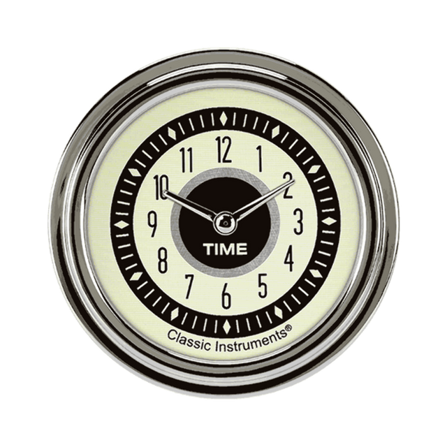 Nostalgia VT 2 5/8" Clock NT92SLC