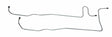 Transmission Oil Cooler Line fits 1966-1967 Chevy Chevelle OCL701 Shafer's Classic Reproductions