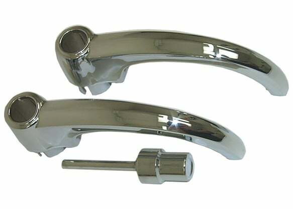 1959 Chevrolet 3B; Outside Door Handles - Pair chrome ODH5259