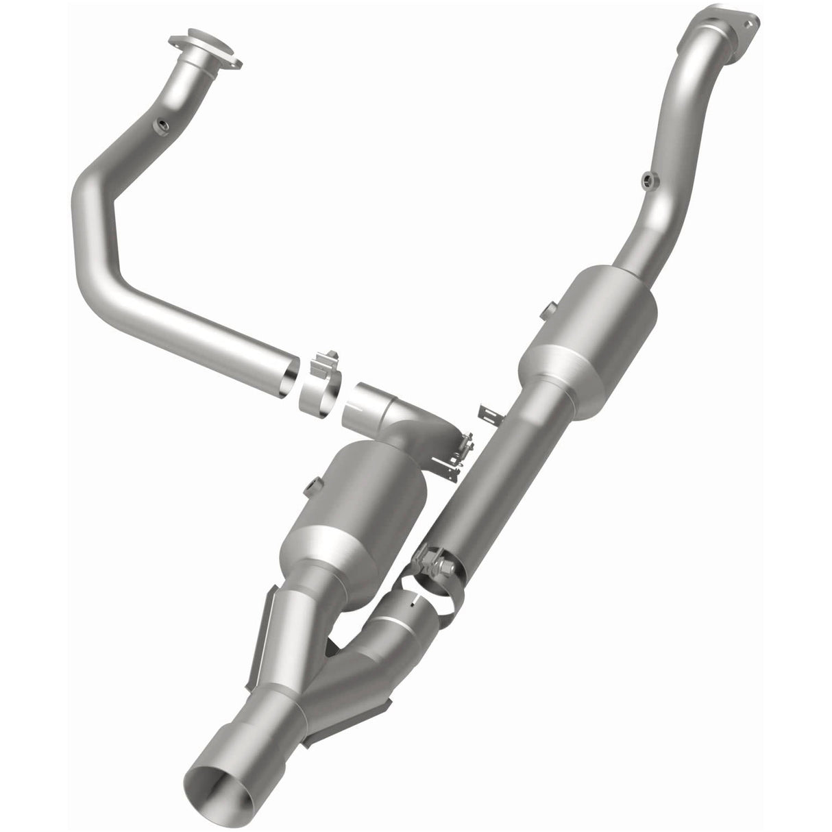 MagnaFlow direct-fit catalytic converter fits 2015-2020 Ram 2500 6.4L and 2014-2020 Ram 3500 6.4L stainless steel CARB compliant OBDII