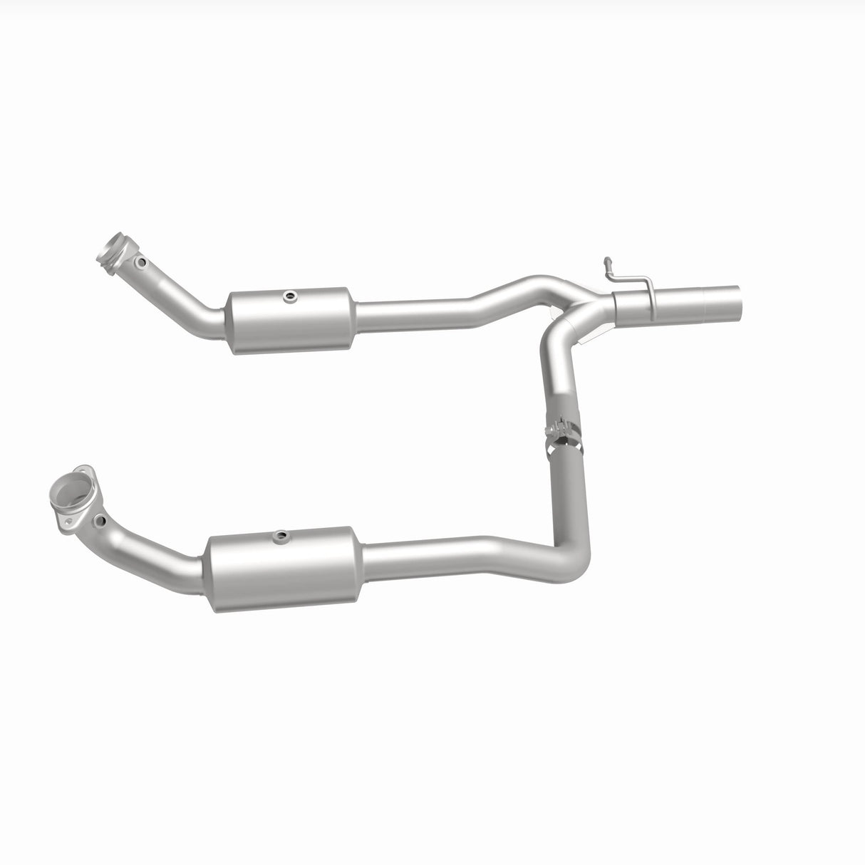 MagnaFlow direct-fit catalytic converter fits 2009-2019 Ford E-350 Super Duty and 2009-2013 Ford E-250, this and / Compliant stainless steel CARB compliant OBDII