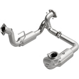 MagnaFlow direct-fit catalytic converter fits 2020-2022 Ford F-250 Super Duty and Ford F-350 Super Duty, this and / Compliant stainless steel CARB compliant OBDII 280246