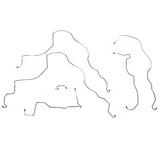 Front Brake Line Kit for 1999-1903 Toyota Solara AWABS disc brakes steel
