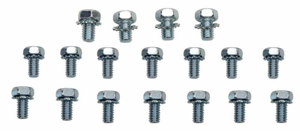 Fits 1955 - 1964 Chevrolet Full Size and Corvette Oil Pan Bolt Kit OPB001