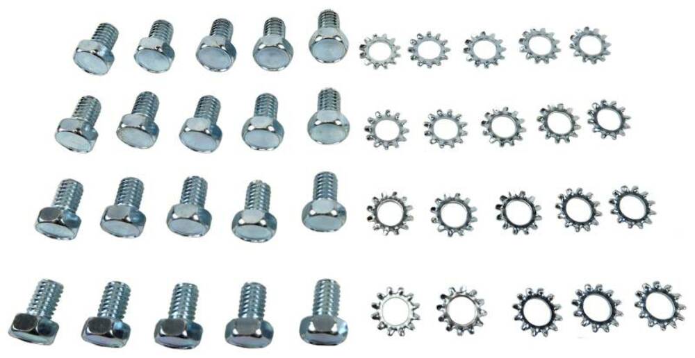 Fits 1958 - 1964 Chevrolet Full Size Oil Pan Bolt Kit OPB400