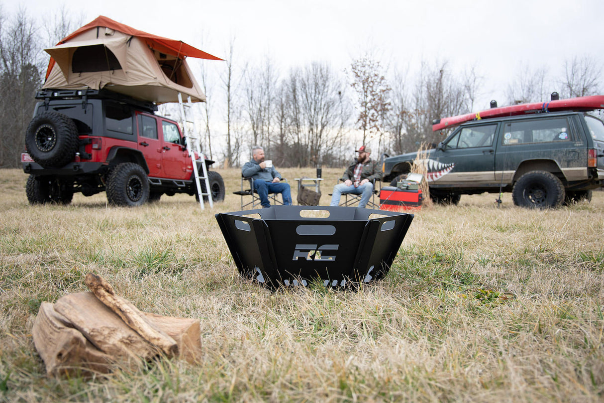 Overland Collapsible Fire Pit by Rough Country
