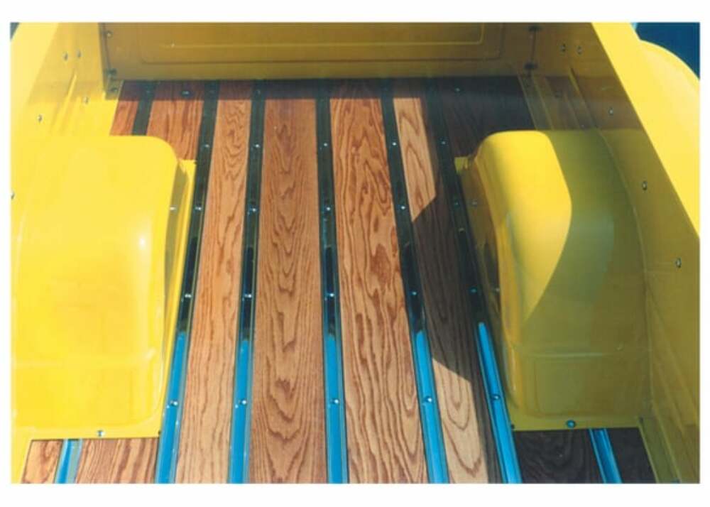 t Fits 63-66 C10 Panel Deluxe Oak Bed Wood-Longbed/Fleetside-Polished Ss OWK72LF-2 Brothers Trucks