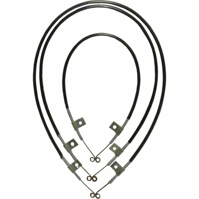 67-72 Trucks Heater Control Cable Set-Without A/C-3-Pieces P0014-67