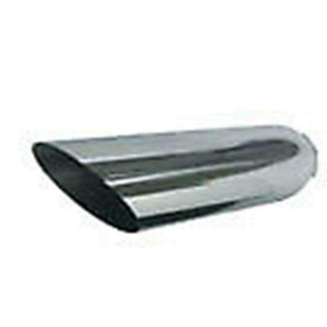 Jones Exhaust stainless steel performance muffler 4 inch steel chrome universal pac31218ss-stainless-tip