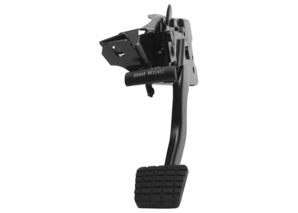 1969-1972 Chevrolet Blazer; Parking Brake Pedal Assembly - Black PBA6972