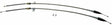 Rear Parking Brake Cable fits 1958-1964 Chevy Bel Air PBC400 Shafer's Classic Reproductions