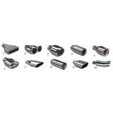 Jones Exhaust performance muffler 4 inch stainless steel steel universal pdw41210ss
