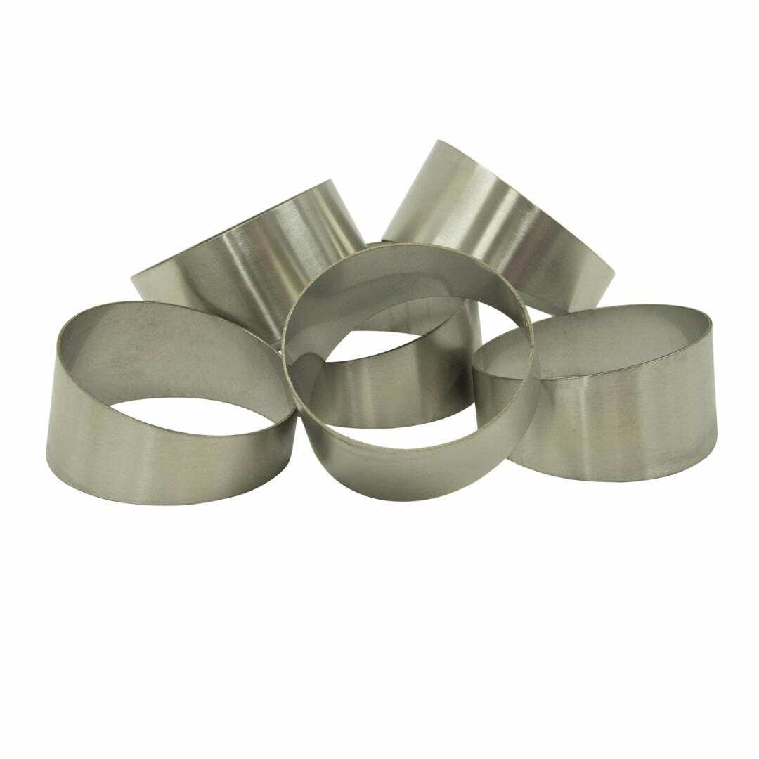 Pie Cut 1D 304SS Brushed 2.5 15 Degree 1.5D Exhaust Pipe-Xforce-PSB-250159015