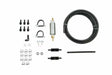 Vapor Guard&trade; EFI Fuel System Plumbing Kit - PK0011ERL AN fitting black aluminum