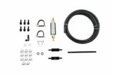 Vapor Guard&trade; EFI Fuel System Plumbing Kit - PK0011ERL AN fitting black aluminum