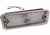 Fits 1978-80 C10 Parking Lamp Assemblies-Clear-Deluxe With Trim PLA80DC-LH
