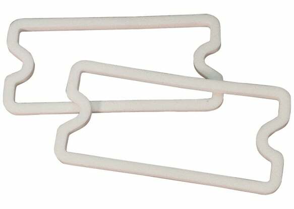 1967-1968 Chevrolet C10 Pickup; Parking Lamp Lens Gasket Pair PLL068G