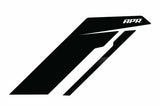 Fits 1985-2024 911 Porsche Sideburns - Black / Black Stripe for Audi and VW