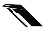 Fits 1985-2024 911 Porsche Sideburns - Black / Black Stripe for Audi and VW