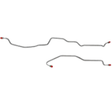 Complete Brake Line Kit for Pontiac