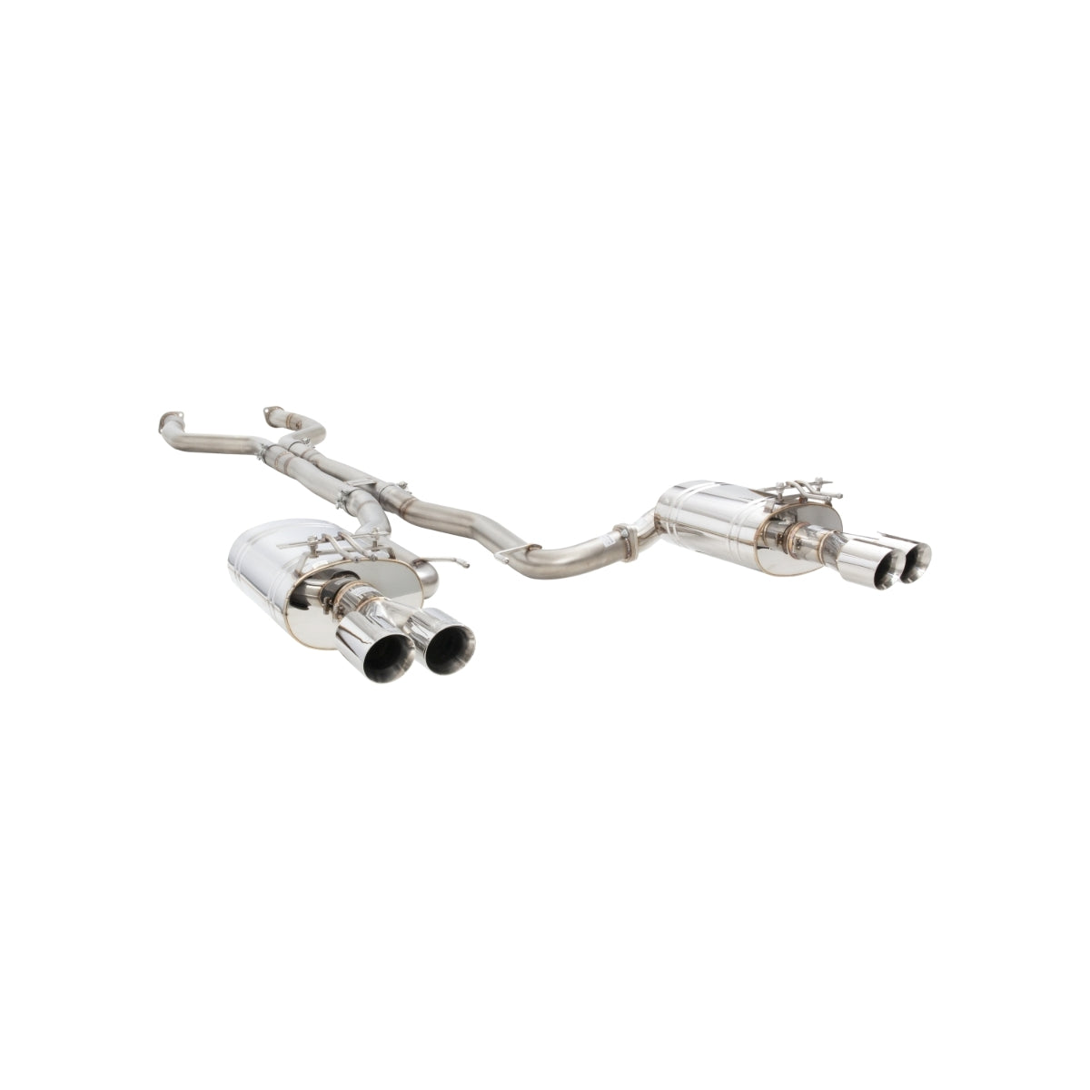 Pontiac G8/Chevrolet SS Sedan S/S Twin 3" w/Straight Pipe Centre ESVF74CS