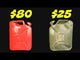 Wavian - Steel Jerry Can  5L (1.3 Gallon)-Yellow 3026