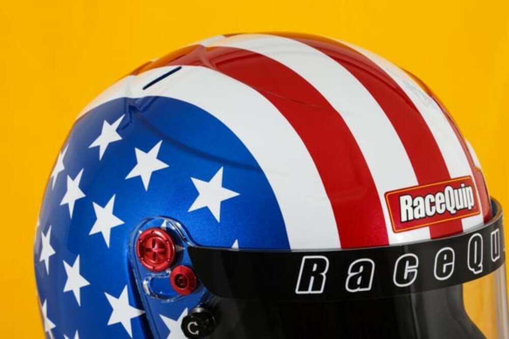 RaceQuip racing helmet red Nomex large medium SA2020