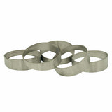 Pie Cut 1D 304SS Brushed 4 15 Degree 1.5D Exhaust Pipe-Xforce-PSB-400159015