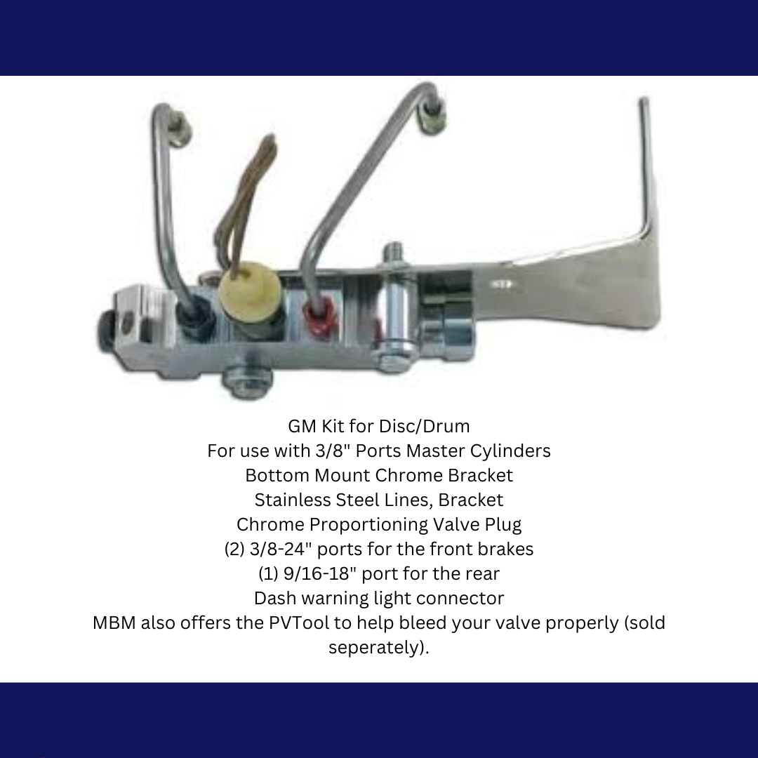 brake master cylinder stainless steel steel chrome MBM