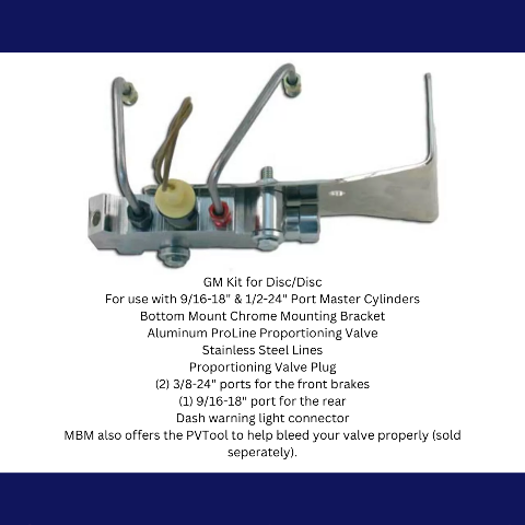 brake master cylinder stainless steel steel aluminum chrome MBM