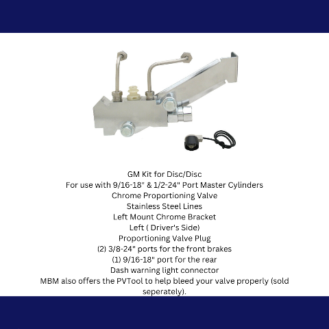 brake master cylinder stainless steel steel chrome MBM