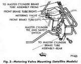 brake proportioning valve for 1960-1970 Charger disc brake drum brake fits-1960-1970-mopar-proportioning-valve-pv6070mop MBM