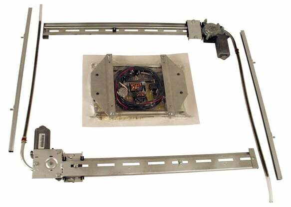 Fits 1969-1972 Chevrolet Blazer; Power Window Conversion Kit-Custom PWK000067-72