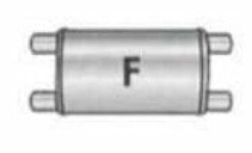 Jones Exhaust performance muffler universal q533f-quiet-tone-muffler-2-25-inlet-2-25-outlet 5 inch