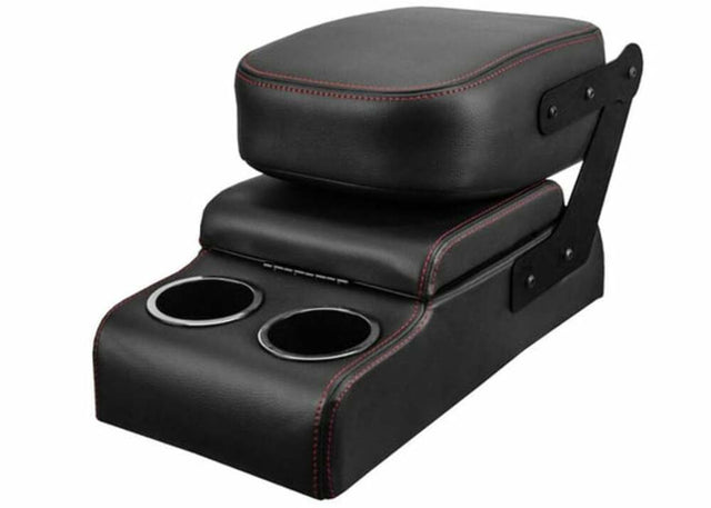 87 Blazer Custom Console-Black w/Blue Stitching-Buddy Console QCCB087BLUE