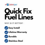 2000 - 2003 Chevrolet Suburban 1500 Quick Fix Fuel Line Kit - 555-13550