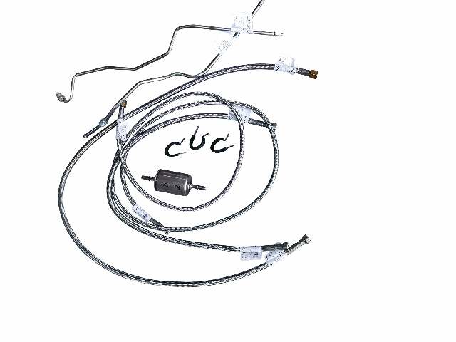 Fuel Line Kit for -'88-'95 GMC K1500 Quick Fix Complete long bed
