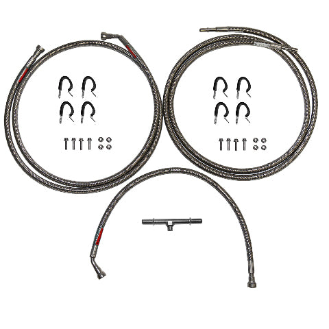 2008-2014 Chevrolet Tahoe Quick Fix Fuel Line Kit 4WD 5.3L Stainless QFF0026SS